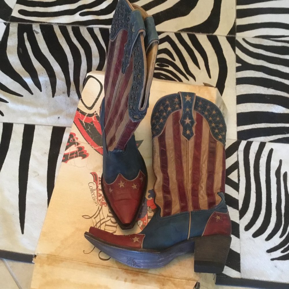 Old gringo leather cowgirl boots size 12 W 10 M  New